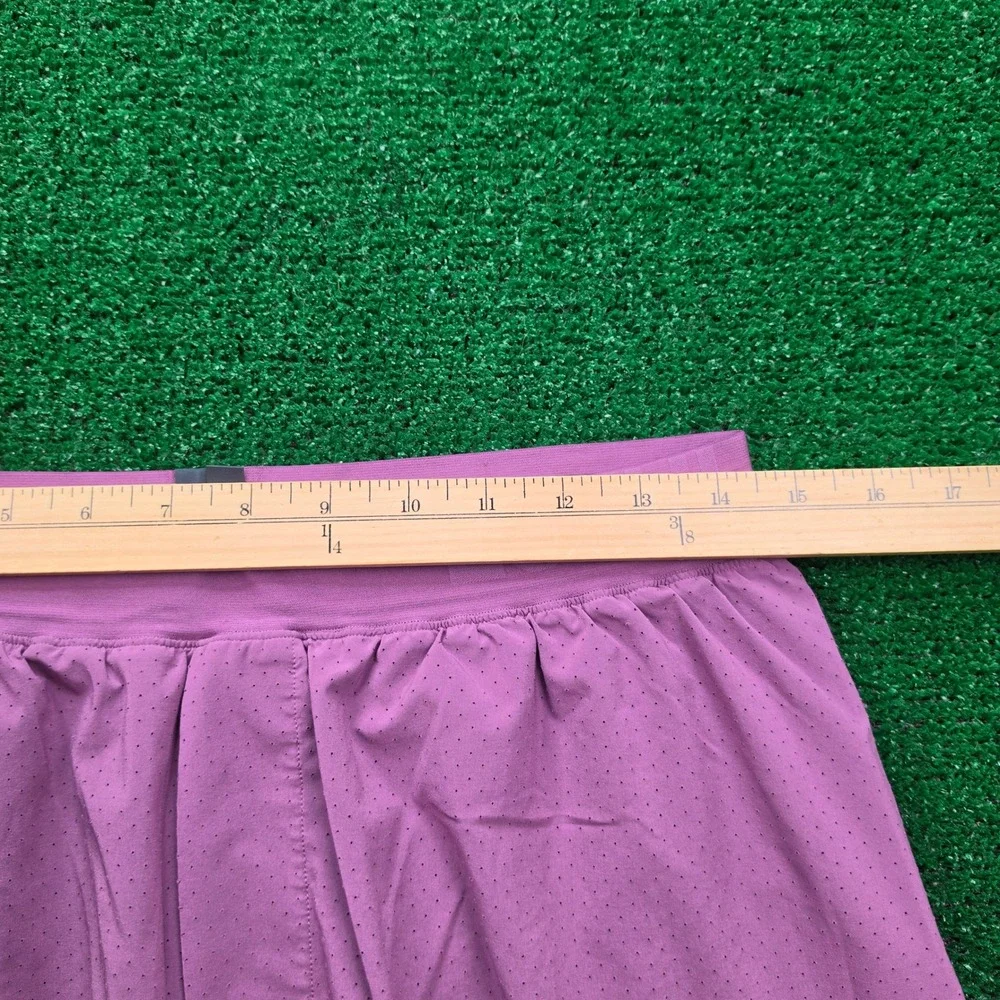 Lululemon Surge Line Running Shorts Mens Medium Purple 6